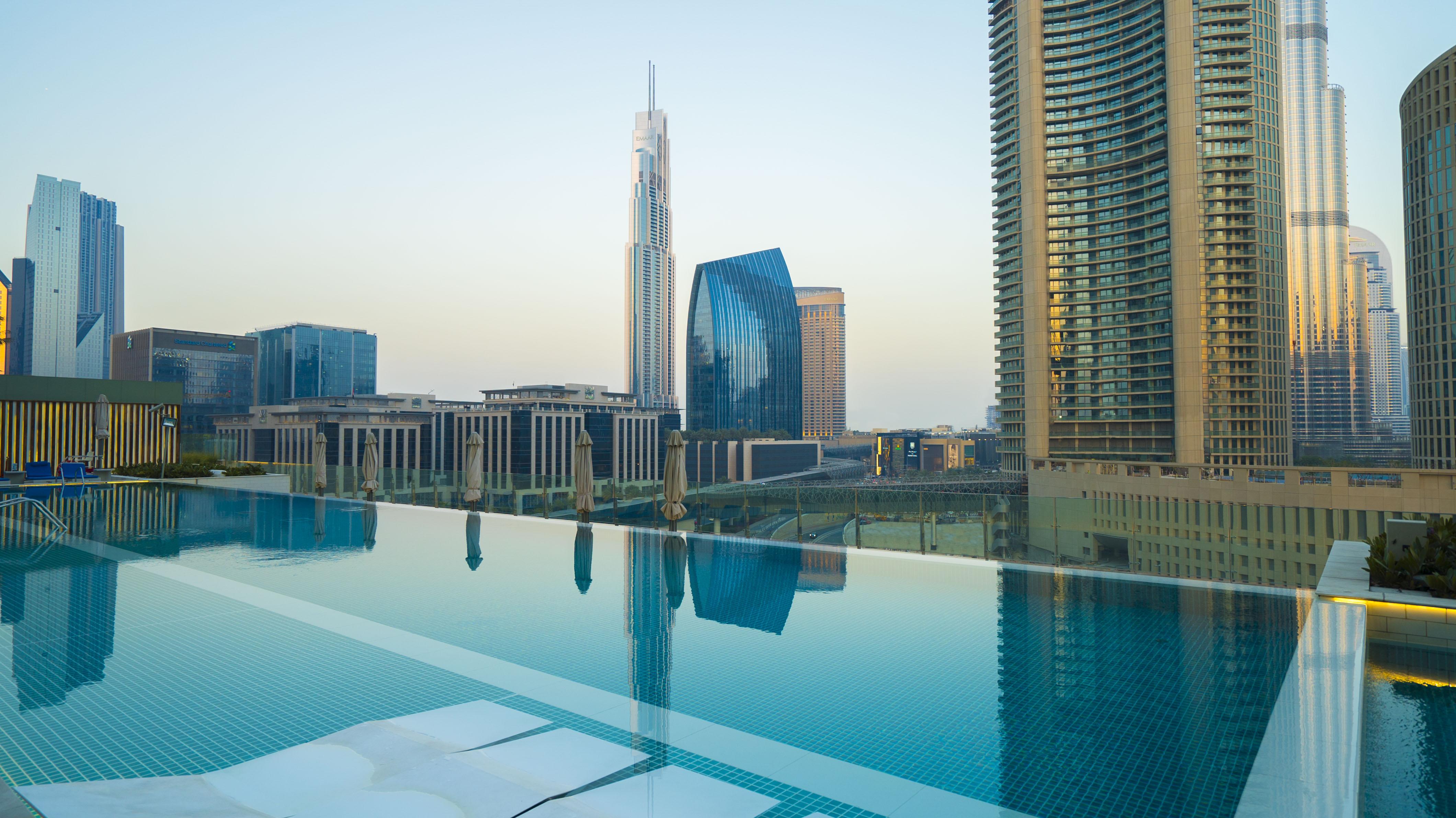 Sofitel Dubai Downtown Hotel Exterior foto
